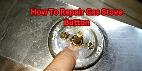 gas stove button replacement